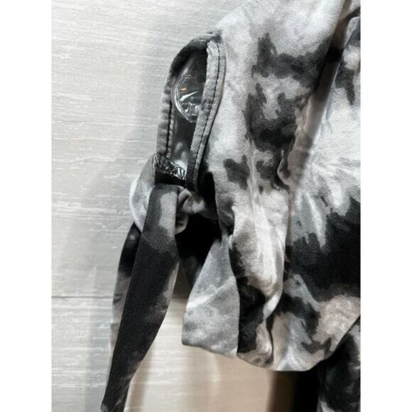 Derek Heart Tie-Dye Crop Top Cinch Hem Small‎ - Picture 4 of 7